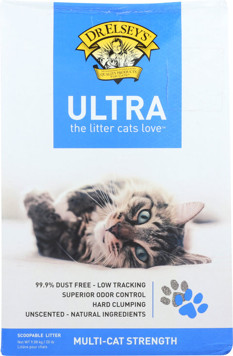 Dr Elseys 
Cat Litter Ultra Scoopabl, 20 LB