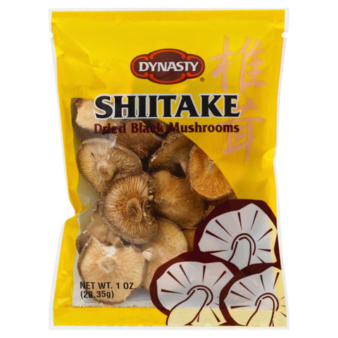 DYNASTY MUSHROOM SHITAKE WHOLE - 1 OZ