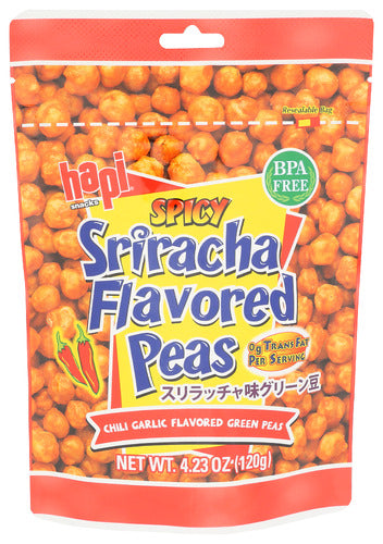 HAPI SNACK PEA GRN CHILI - 4.23 OZ