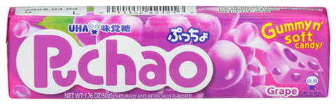 UHA MIKAKUTO CANDY PUCHAO GRAPE - 1.76 OZ