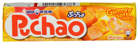 UHA MIKAKUTO CANDY PUCHAO MANGO - 1.76 OZ
