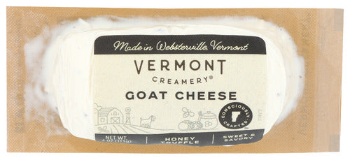 VERMONT CREAMERY CHS GOAT HONEY TRFLE LOG - 4 OZ