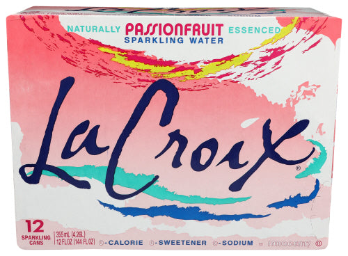 LA CROIX WTR SPARK PSNFRT 12PK 12Z - 144 FO