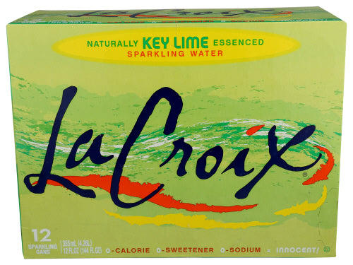 LA CROIX WTR SPARK KEY LM 12PK 12Z - 144 FO
