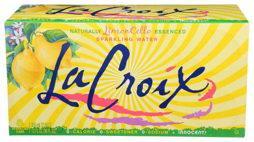 LA CROIX WTR SPARK LIMONCELLO 8PK 12OZ - 96 FO