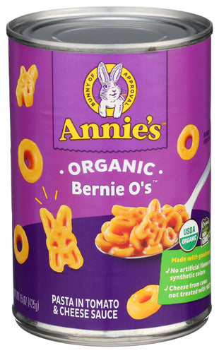 Annies Homegrown 
Pasta Bernie O, 15 OZ.