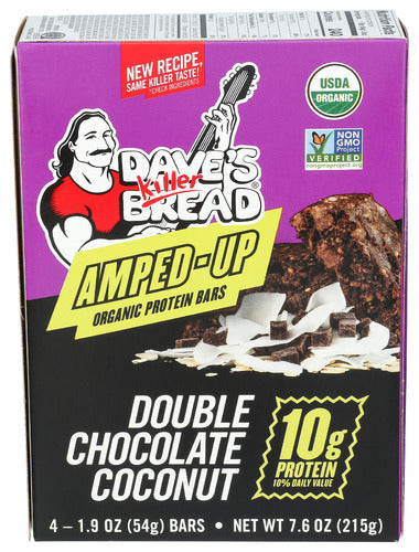 Daves Killer Bread 
Bar Prtn Org Cho Coconut, 7.6 OZ