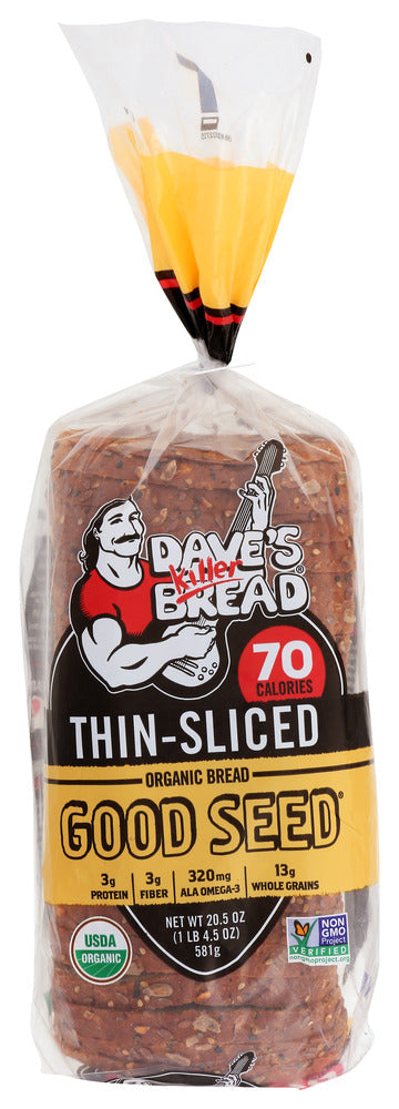 DAVES KILLER BREAD BREAD GOOD SEED TS ORG - 20.5 OZ
