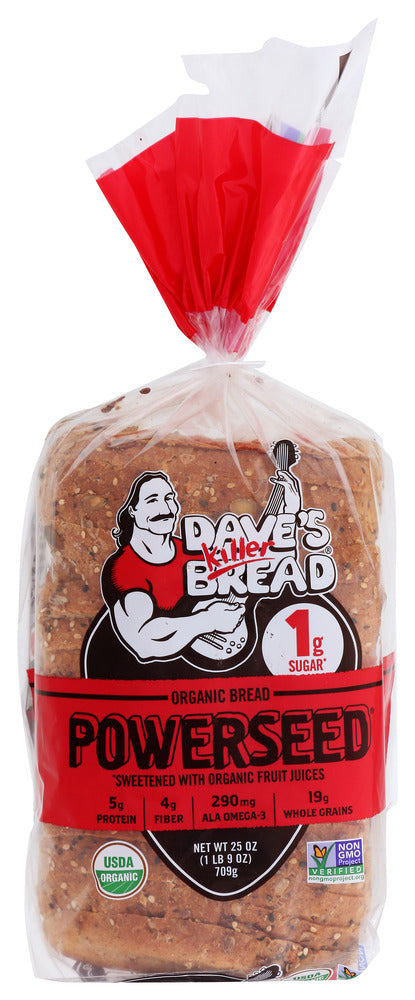 DAVES KILLER BREAD BREAD POWERSEED WP ORG - 25 OZ