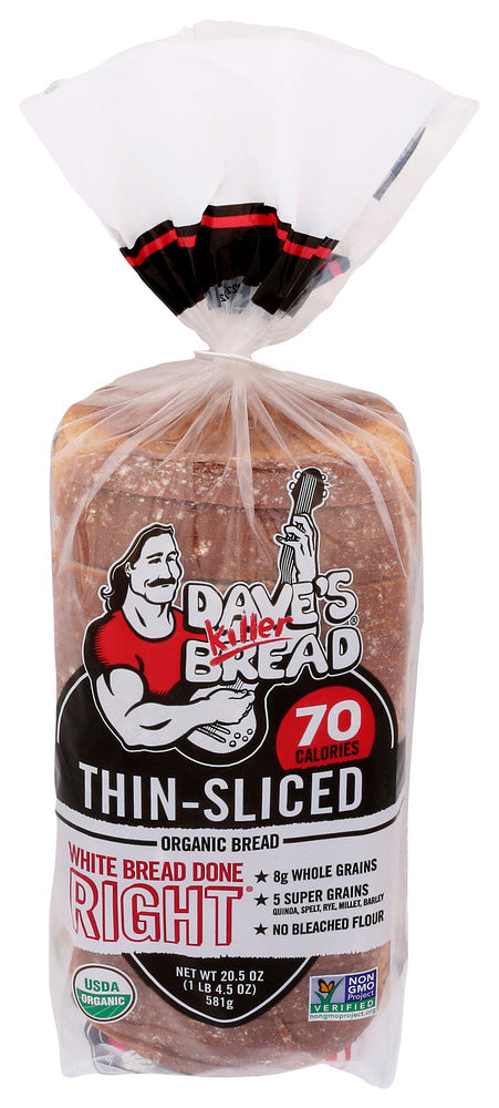 DAVES KILLER BREAD BRED WHT DON RGHT TS ORG - 20.5 OZ