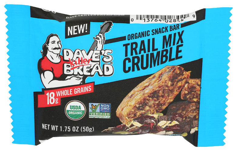 Daves Killer Bread 
Bar Org Trail Mx Crumble, 1.75 OZ.