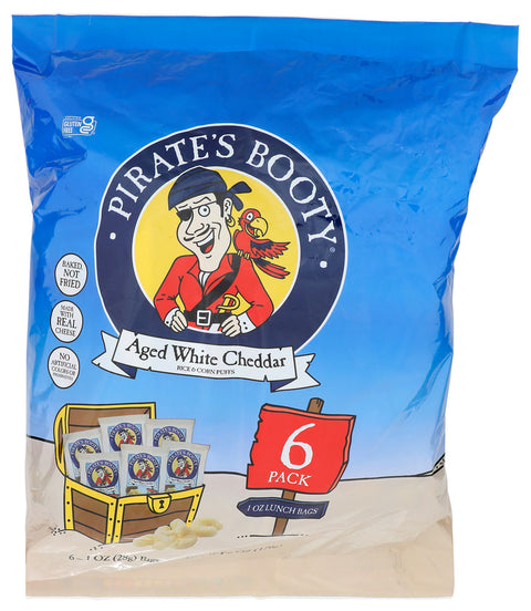 PIRATE BRANDS PIRATE BTY WHTCHDR 6PK - 6 OZ