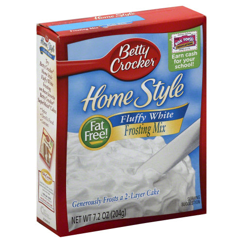 Betty Crocker 
Mix Frosting White Hmstyle, 7.2 OZ.