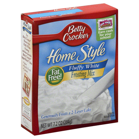 Betty Crocker 
Mix Frosting White Hmstyle, 7.2 OZ.