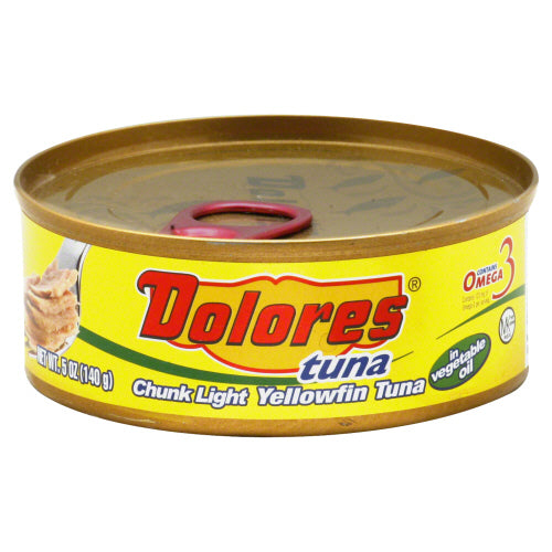 Dolores 
Tuna Yellowfin In Oil, 5 OZ.