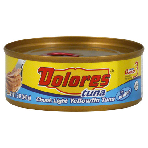 Dolores 
Tuna Yellowfin In Wtr, 5 OZ.