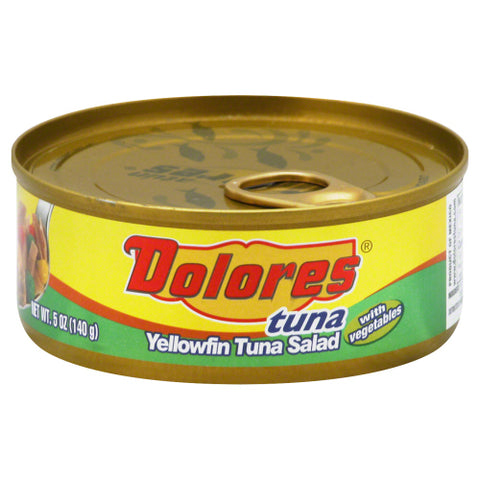Dolores 
Tuna Salad Ylwfin W Veg, 5 OZ.
