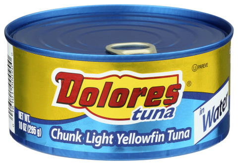 Dolores 
Tuna In Water, 10 OZ.