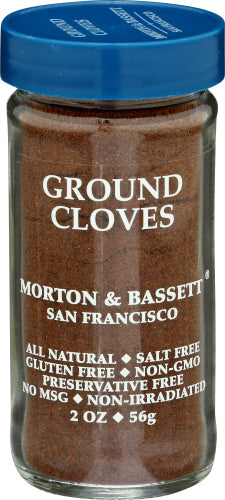 Morton & Bassett 
Clove Ground, 2.4 OZ.