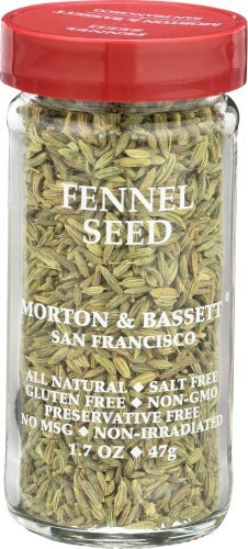 Morton & Bassett 
Fennel Seed, 1.9 OZ.