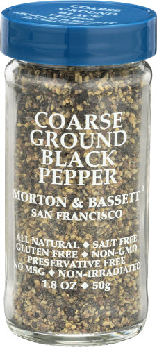 Morton & Bassett 
Pepper Blck Grnd Coarse, 2.1 OZ.