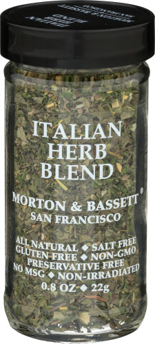 Morton & Bassett 
Italian Herb Blend, 0.8 OZ.
