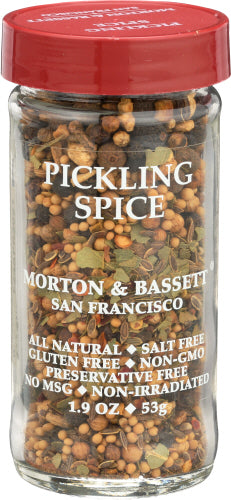 Morton & Bassett 
Pickling Spice, 2.2 OZ.