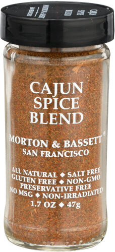 Morton & Bassett 
Seasoning Cajun Spice, 1.8 OZ.
