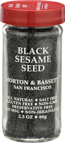 Morton & Bassett 
Sesame Seed Blk, 2.3 OZ.