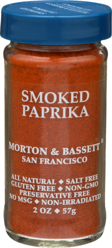 Morton & Bassett 
Paprika Smoked, 2 OZ.