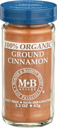 Morton & Bassett 
Cinnamon Grnd Org, 2.3 OZ.