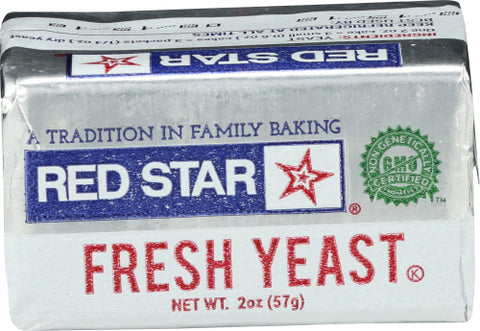 RED STAR YEAST CAKE REFRIG - 2 OZ