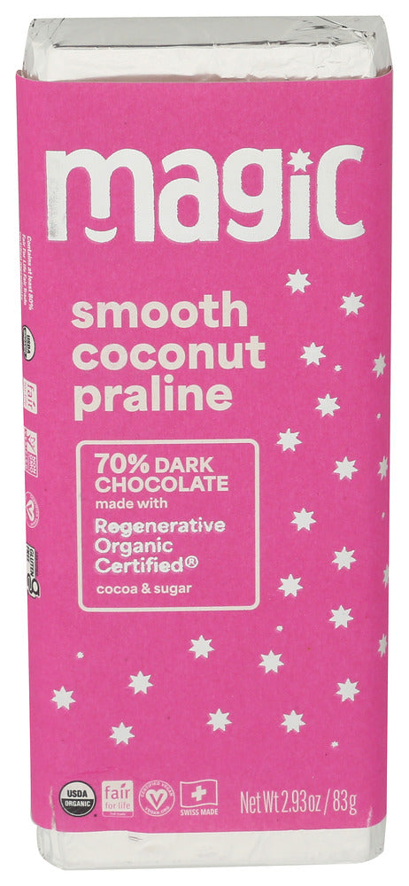 Dr Bronner Magic All-One Chocolate 
Bar Choc Ccnt Praline, 2.93 OZ.