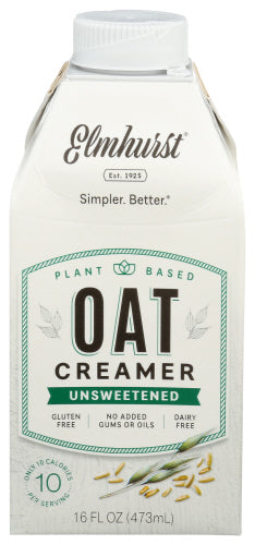 ELMHURST CREAMER OAT UNSWTND - 16 FO
