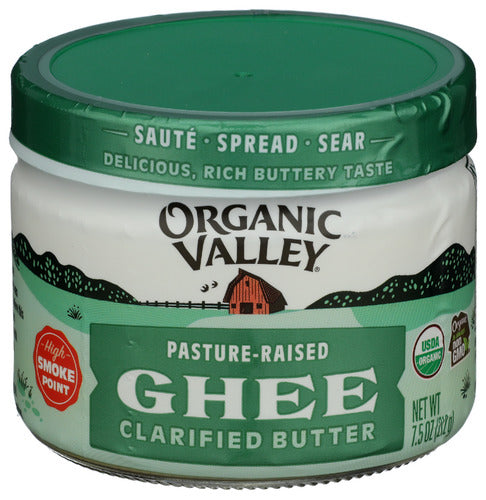ORGANIC VALLEY GHEE CLARIFED BUTTER ORG - 7.5 OZ