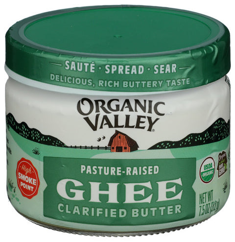 ORGANIC VALLEY GHEE CLARIFED BUTTER ORG - 7.5 OZ