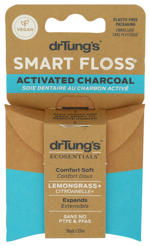 DR TUNGS FLOSS CHARCL ACTIVTD VEGN - 30 YD