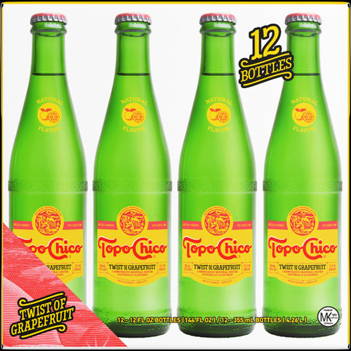 TOPO CHICO WATER SPRKLG GRPFRT 12PK - 144 FO