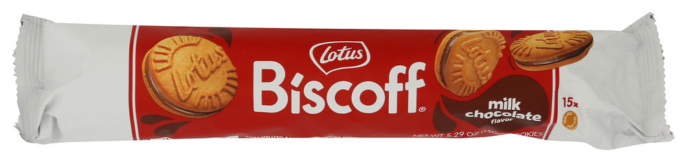 BISCOFF COOKIE SANDWICH CHOCO CRM - 5.29 OZ