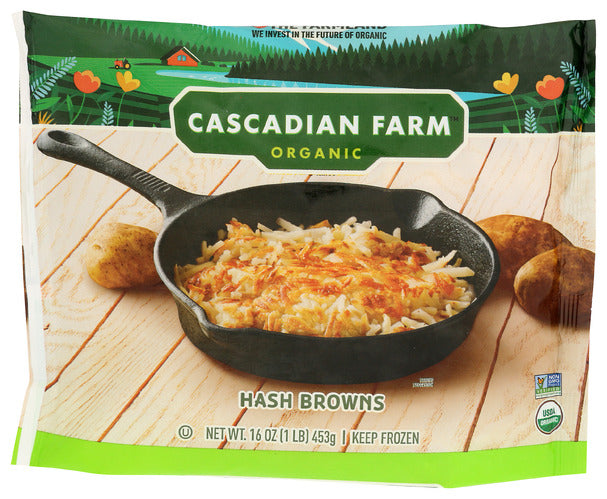 CASCADIAN FARM POTATO HASHBROWN - 16 OZ