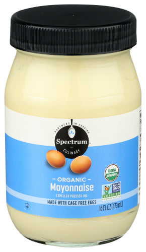 SPECTRUM NATURALS MAYONNAISE SOY ORG - 16 OZ