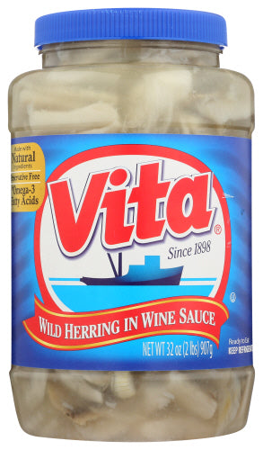 VITA HERRING PARTY SNK WINE SCE - 32 OZ