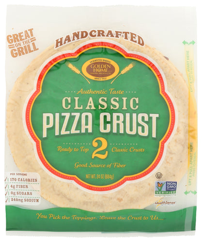 GOLDEN HOME CRUST PZZA CLSC 12IN 2CT - 24 OZ