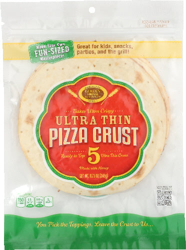 GOLDEN HOME CRUST PIZZA ULTTHN 7IN - 8.75 OZ
