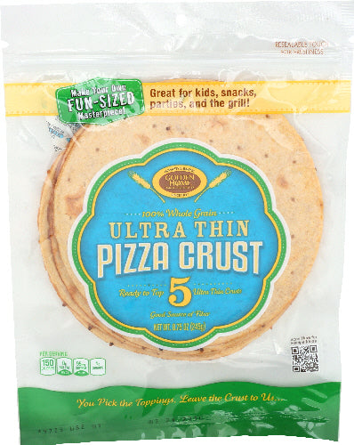 GOLDEN HOME CRUST PIZZA WHLGRN 7IN - 8.75 OZ
