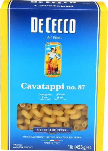 De Cecco 
Pasta Cavatappi, 16 OZ.