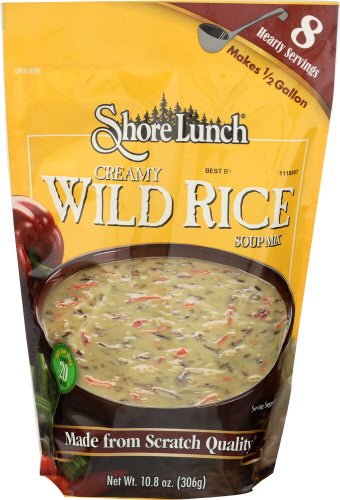 SHORE LUNCH MIX SOUP CRMY WLD RICE - 10.8 OZ