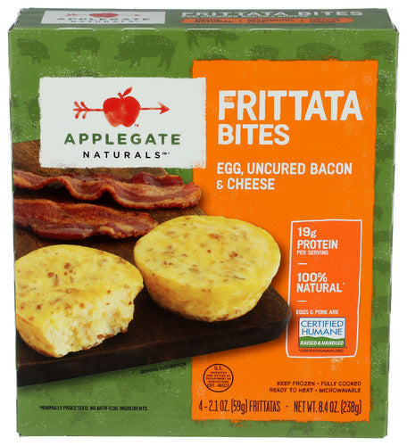 APPLEGATE FRITTATA BT BCN CHDDR SWS - 8.4 OZ