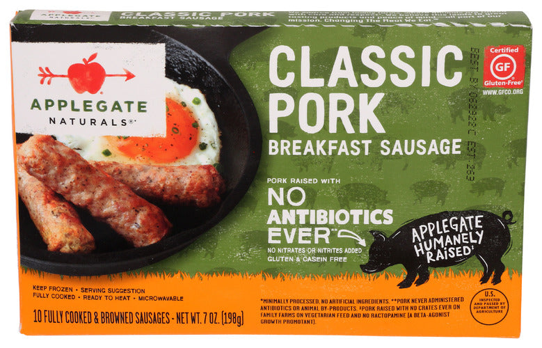 APPLEGATE SAUSAGE BRKFST CLSSC POR - 7 OZ