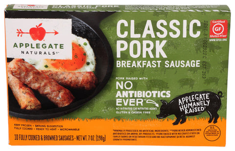 APPLEGATE SAUSAGE BRKFST CLSSC POR - 7 OZ